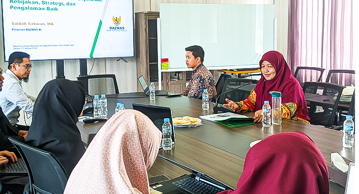 Kunjungan BAZNAS Pusat Ke LAZ AKM