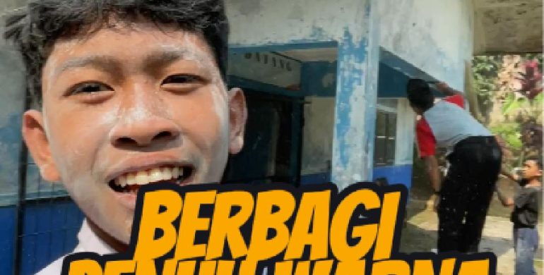 Berbagi Penuh Warna di Sekolah Amanah Batasa